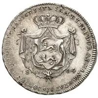 10 Kreuzers - Louis Frederick Charles Birthday, Silver Ducat Pattern