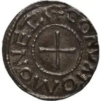 Denier - Charles II Condé-sur-l'Escaut mint