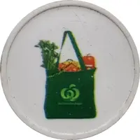 Shopping Cart Token - Woolworths Australia Plastic