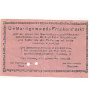 20 Heller Frankenmarkt