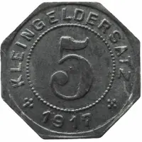 5 Pfennig - Tübingen