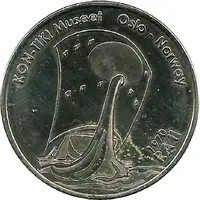 Kon-Tiki Museum - Ra II Norwegian Heritage Collectors Coin