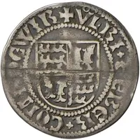 1 Schilling - Eberhard V, Ulrich V and Christian from Baden