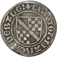 1 Schilling - Eberhard V, Ulrich V and Christian from Baden