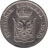 1 Silbergroschen - Günther Frederick Charles II