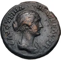 Æ20 - Faustina II ΚΡΗΤΙΕΩΝ ΦΛΑΟΥΙΟΠ