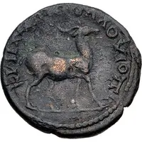 Æ20 - Faustina II ΚΡΗΤΙΕΩΝ ΦΛΑΟΥΙΟΠ