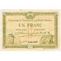1 Franc - Chambre de Commerce des Deux-Sèvres 79