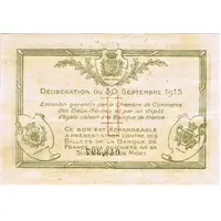 1 Franc - Chambre de Commerce des Deux-Sèvres 79