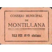 25 Céntimos Montillana