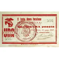 1 Peseta Forcall