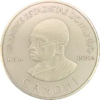 Medal - Grandes Estadistas Do Mundo Mahatma Gandhi