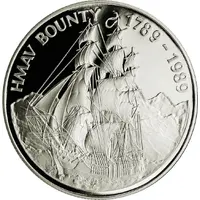 1 Dollar - Elizabeth II HMAV Bounty, Silver Proof Issue