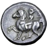 Tetradrachm Lysimachoskopf Type