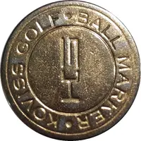 Token - Koviss Golf Ball Marker Advertising Token