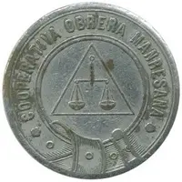 1 Peseta - Cooperativa Obrera Manresana
