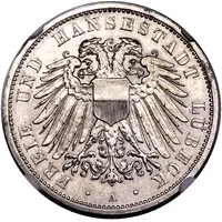 3 Mark Aluminium plated zinc pattern strike