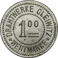 1 Mark - Gleiwitz Drahtwerke