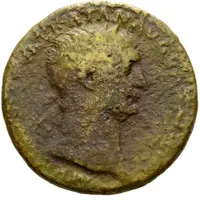 Sestertius - Trajan TR POT COS III P P S C