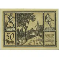 50 Pfennig Townscape Series