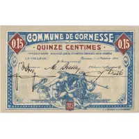 15 Centimes Commune de Cornesse