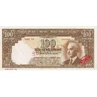 100 Lira İnönü