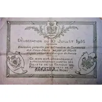 1 Franc - Chambre de Commerce des Deux-Sèvres 79