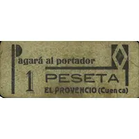 1 Peseta El Provencio