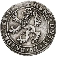 1/4 Daalder '1/4 Madonnadaalder' - Henry of Brederode HENR DNS