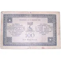 1 000 000 Mark overprint on 100 Mark