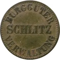10 Pfennig - Schlitz Burggüter Verwaltung