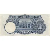 20 Quetzales Banco Central de Guatemala, 1st. print