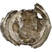 Denier Bracteate - Bolesław Mieszkowic or Leszek of Masovia Kruszwica or Inowrocław or Płock mint