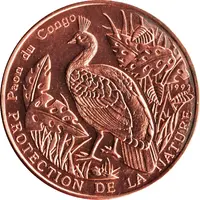100 Francs CFA Congolese Peafowl