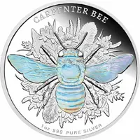 2 Dollars - Charles III Carpenter Bee