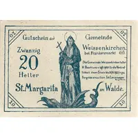 20 Heller Weissenkirchen bei Frankenmarkt