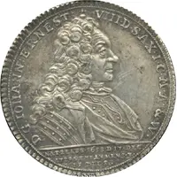 1/2 Thaler - John Ernest VIII Death