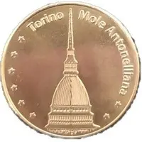 National Tokens Italian Heritage - The Mole Antonelliana gold