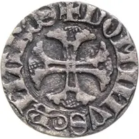 1 Denaro imperiale - Bernabò Visconti