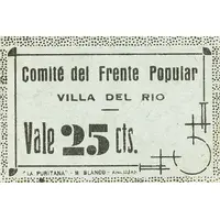 25 Céntimos Villa del Río