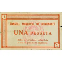 1 Peseta Benissanet