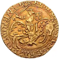 Gold Ecu with knight - Francis I