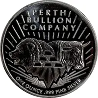 Round - 1 Oz Silver - Bull & Bear Perth Bullion Company