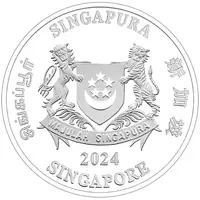 2 Dollars Year of the Dragon