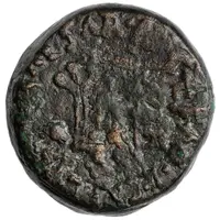 Semis - Tiberius L FADI L CAEL FLA AVG TI CAESAR IIVIR