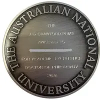 Medal - J G Crawford Prize Academic Award