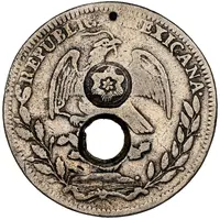 4 Reales Type I Countermark