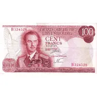 100 Francs/Frang Type 1970