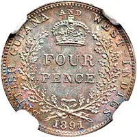 4 Pence - Victoria