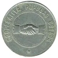 1 Peseta - Cooperativa Popular Obrera